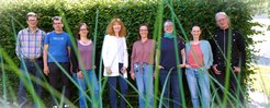 Von links nach rechts: Elmar Meyer, Peter Claus, , Silvia González Sierra, Karin Becker, Alexandra Hahn, Nicole Rössel, Melissa Kivoloka, Jörg Kahnt. Bianca Pommerenke fehlt auf diesem Foto.