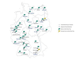 Quer durch Deutschland. Videoblogger besuchen 16 Max-Planck-Institute.
© Max-Planck-Gesellschaft